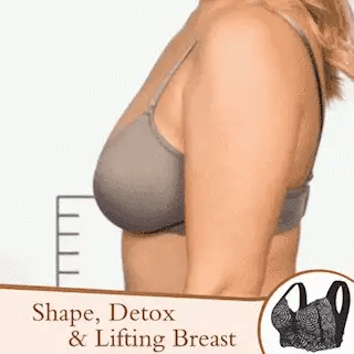 ClearloveWL 3Pcs Lymphatic Detoxification Shaping and Powerful Lifting &  Side Breast Elimination Breast Enhancement Bra for Women